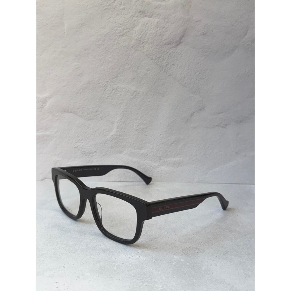 NEW Gucci GG1303O 003 Black Unisex Eyeglasses Frames - Picture 7 of 10